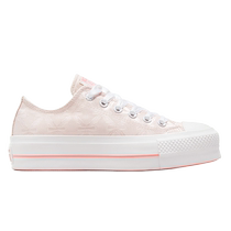 CONVERSE Converse womens shoes All Star Lift bow satin thick-soled high-height canvas shoes A11617C