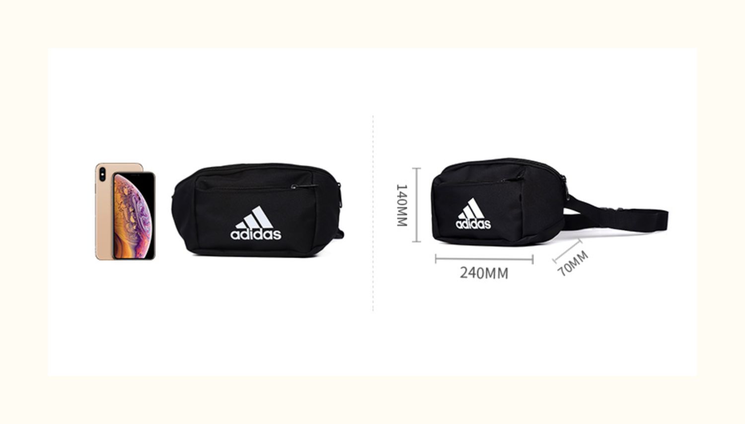Adidas Ba lô Adidas Túi xách nam Túi nữ Túi thể thao mới Túi sinh viên Túi thông thường Ba lô DM2894 - Ba lô balo nam đẹp