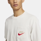 Nike, летняя футболка, короткий рукав, услуга «вышивка логотипа», круглый воротник