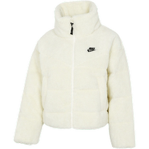 NIKE Nike down jacket Woma short Winter Surter Horm imitation lamb Suede Sportcarngar