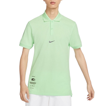 Nike mens quick-drying printed slim tennis lapel T-shirt summer new embroidered short-sleeved POLO shirt HF6168-376