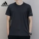 Adidas nam tay ngắn 2019 xuân mới băng gió chạy bộ áo thun thể thao và áo thun giải trí CE0819 - Áo phông thể thao