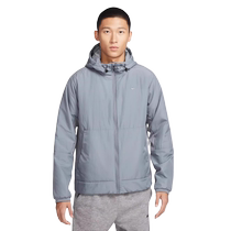 Nike THERMA-FIT new winter mens warm cotton hooded cotton jacket jacket FB7545-084