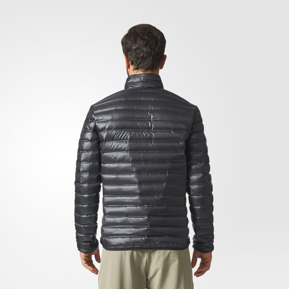 Adidas Adidas xuống áo khoác nam windproof ấm cardigan thể thao áo sơ mi giản dị áo khoác BS1588 áo phao nữ dáng dài 2020