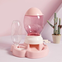 Большая мощность нажимает розовый (вода и зерно интегрированная миска)