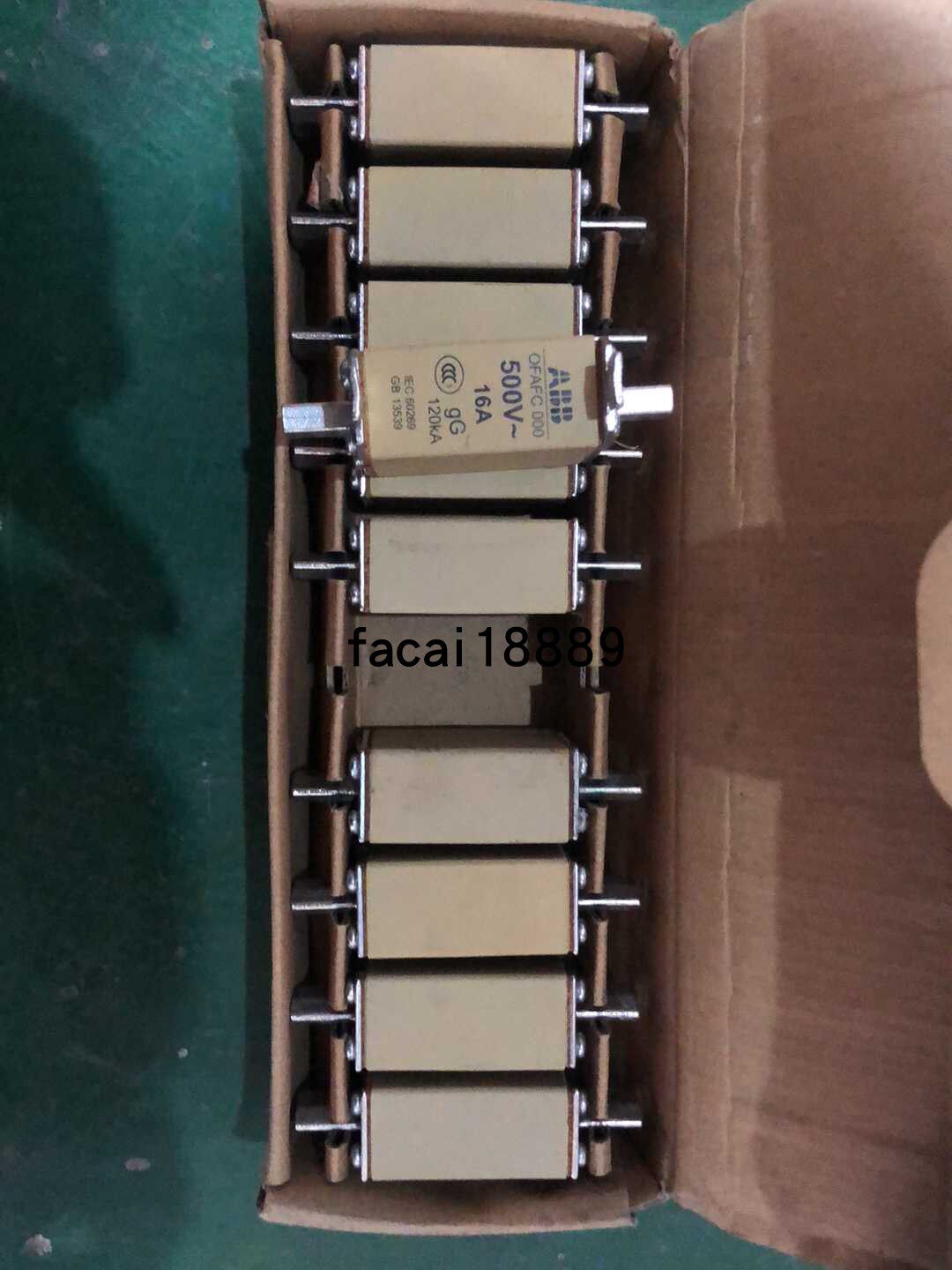 ABB brand fuse OFAFC000GG16 16A 6A 6A 20A 20A 500V 500V FUSE