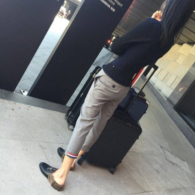 Thom Browne 17 new nine-point pants casual pants slim slim casual tb trousers