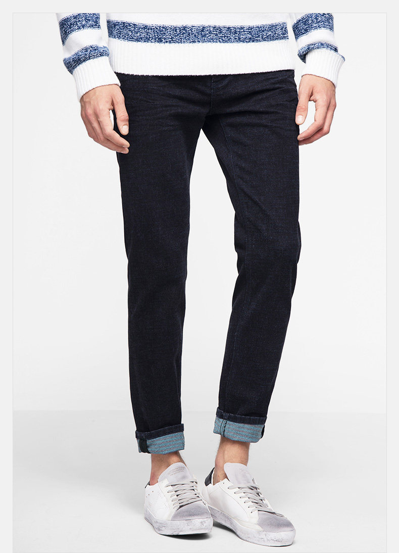 Jeans pour jeunesse pieds Slim pour automne - Ref 1481249 Image 18