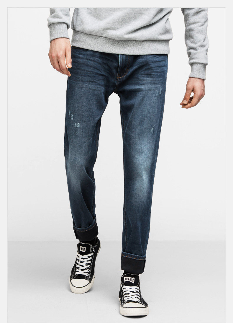 Jeans pour jeunesse pieds Slim pour automne - Ref 1481285 Image 17