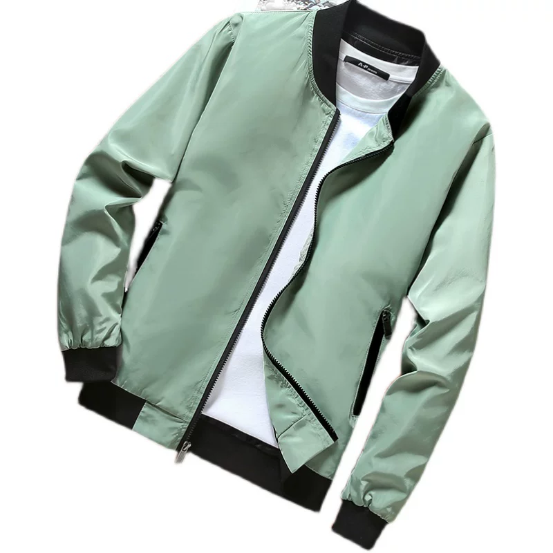 Men's spring jacket for leisure, baseball thin uniform, 2025 years