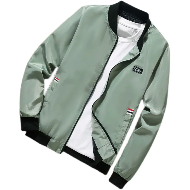 Осенняя куртка для отдыха, элитный тренд baseball униформа, trench coat, модель весна/осень 2025