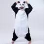 Phim hoạt hình cặp đôi Kung Fu Panda động vật đồ ngủ Xiêm Nam và nữ flannel dịch vụ tại nhà những người kigurumi bộ đồ thu đông trung niên