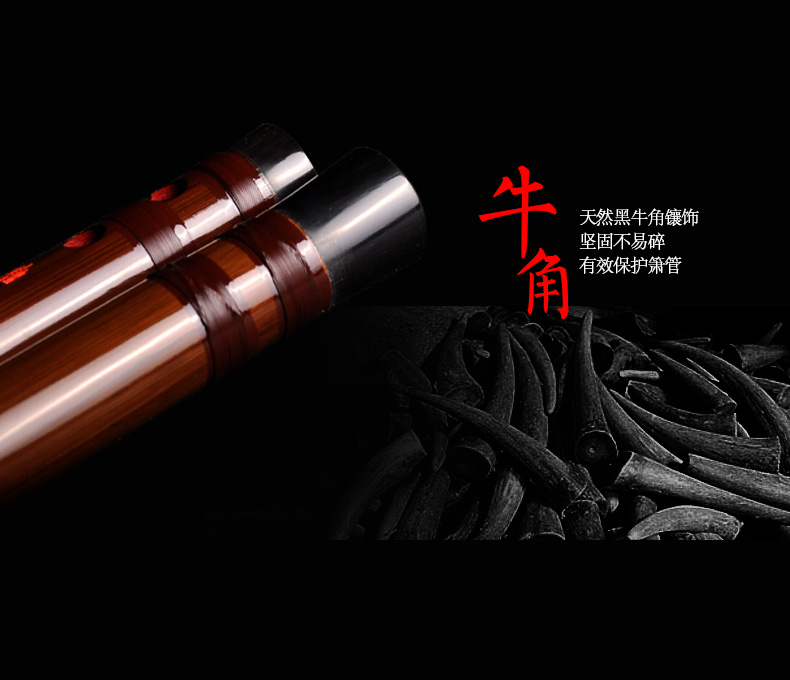 Sáo chuyên nghiệp tinh luyện / Ôn Nguyên Jiebing tinh chế 5588 chơi sáo tre đắng 5 7 điều chỉnh / đặt nhạc cụ - Nhạc cụ dân tộc các loại đàn cổ cầm