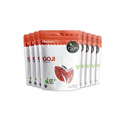 Elan Organic Dried Goji Berries 8 Pack 39 2 Oz