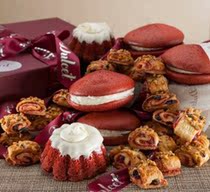 Red Velvet Exclusive Gourmet Gift Basket Sampler red