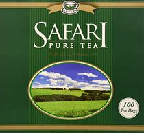 Safari Pure Kenya Tea - 100 Enveloped Tea Bags Wild
