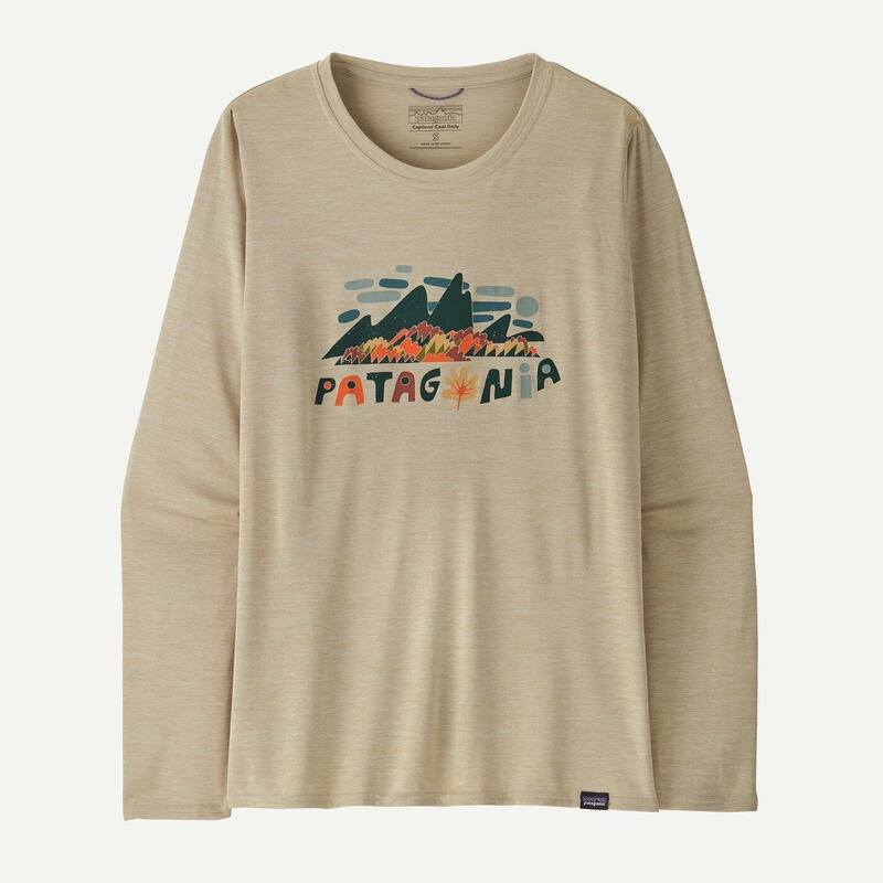 Patagonia Capilene Cool Daily Quick-Drying Women's Sun Protection Clothing C1 Long Sleeve 45205 45165 Patagonia Capilene Cool Daily Quick-Drying Women's Sun Protection Clothing C1 Long Sleeve 45205 45165