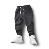 Осенние хлопковые детские штаны для мальчиков, детская одежда, подходит для подростков