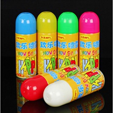 Аэрозольный серпантин 飞雪喷彩带喷圣诞节喷雪花喷飞花生日结婚用品婚庆用品手摇庆典