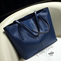 Middle Aged Soft Leather Mom Bag 2022 New Large Capacity Tote Bag Brief Commute Large Number Single Shoulder Bag Satchel Women Summer