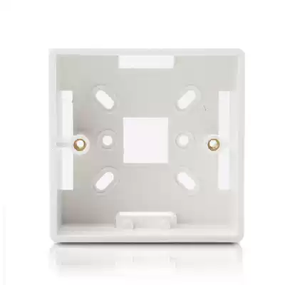 Chint switch socket 86 type box NEH1-201 86 type wall switch universal bottom box