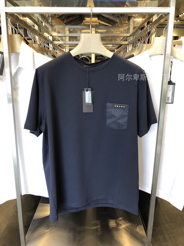 Prada SJN250 男士短袖T恤黑標德國代購直郵
