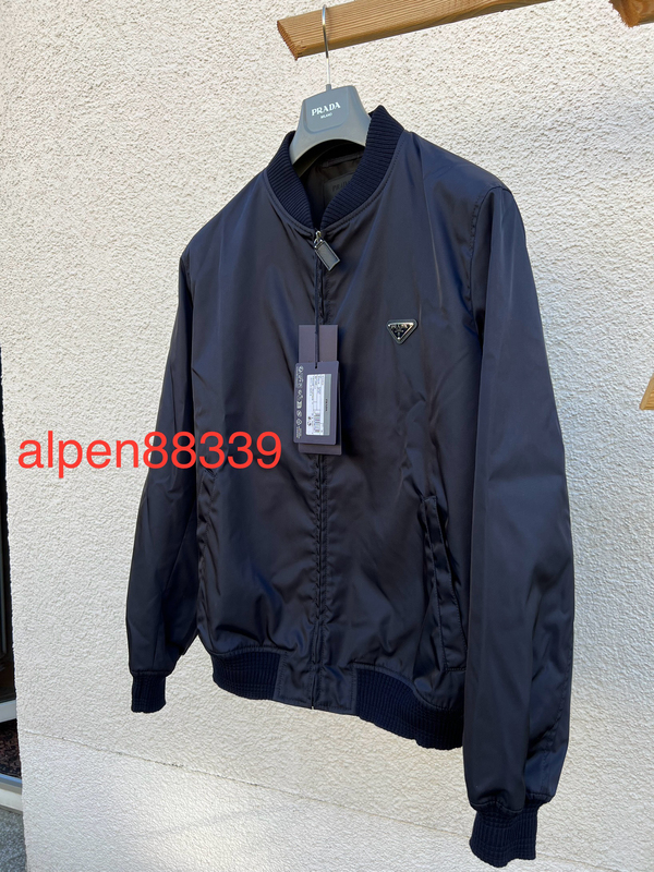 Prada Sgh038 Men's Baseball Jacket Classic Jacket Spring and Autumn Style Direct Shipping from Germany