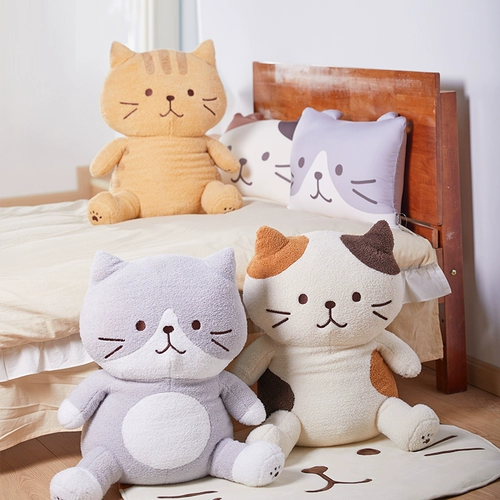 Плюшевая подушка, кукла, игрушка для сна, кот, подарок на день рождения