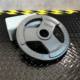 Large Hole Painted Barbell Plates, Three-Hole Grip Weight Plates, Home Fitness Small Hole Dumbbell Plates, Clearance Sale of Remaining Stock