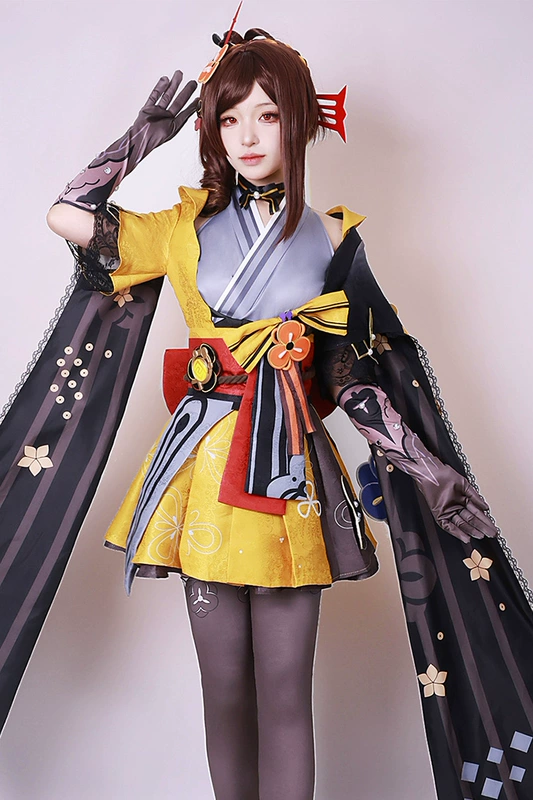 Ban Đầu Thần Cos Phù Hợp Với Inazuma City Chiori Phù Hợp Với Cosplay Anime Game Trang Phục Phong Cách Nhật Bản Hai Chiều Quần Áo C Phù Hợp Với