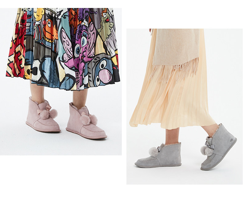 美国 UGG 19秋冬款 凯琳三代 毛毛鞋 雪地靴 图5