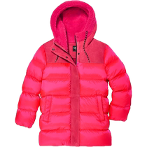 UGG new winter womens casual and comfortable solid color hooded zipper down jacket 1150870