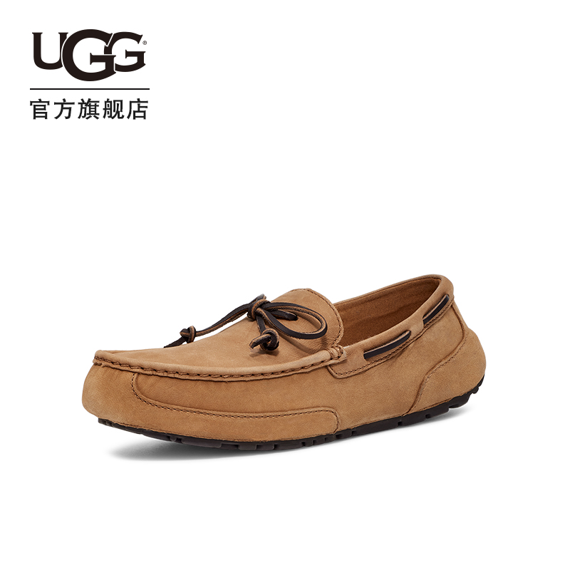 UGG2022夏季新款男士单鞋经典休闲商务皮鞋