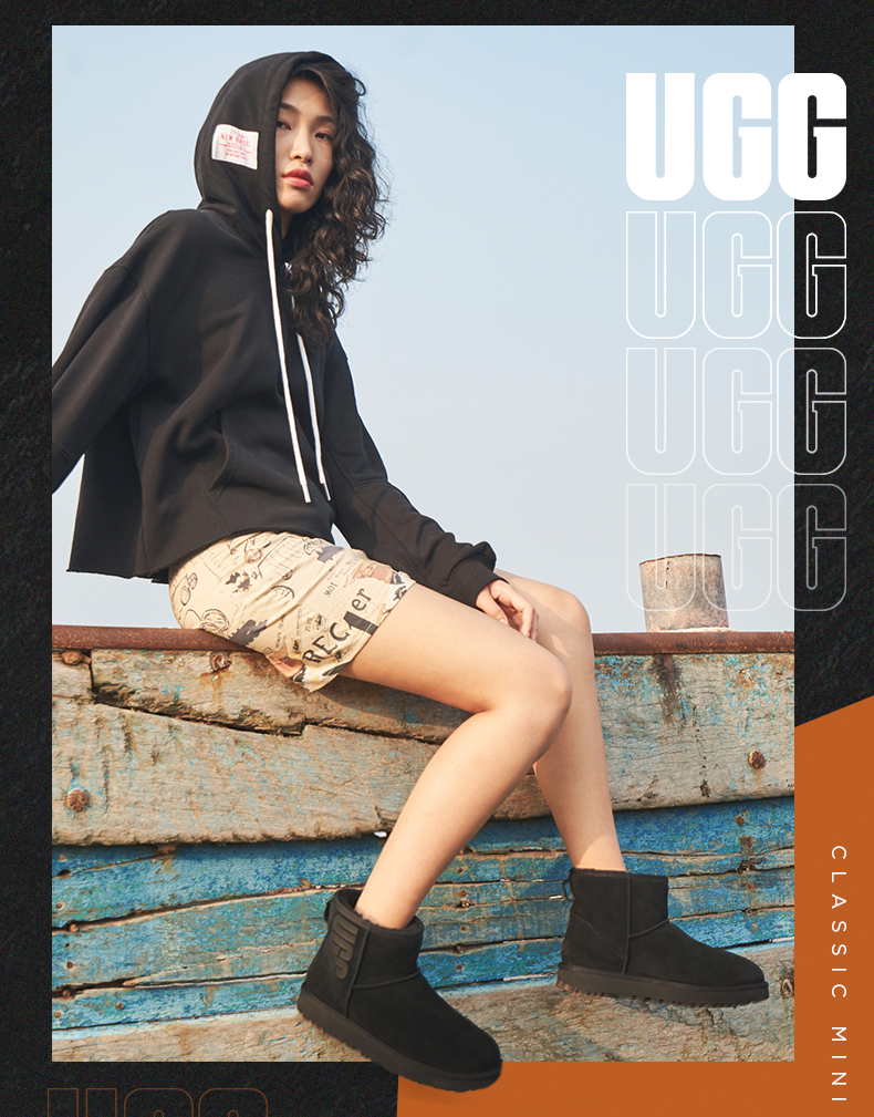 低于海淘 双11预售 UGG 时尚LOGO 女式雪地靴 1108231 ￥648包邮（需定金100元）3色可选