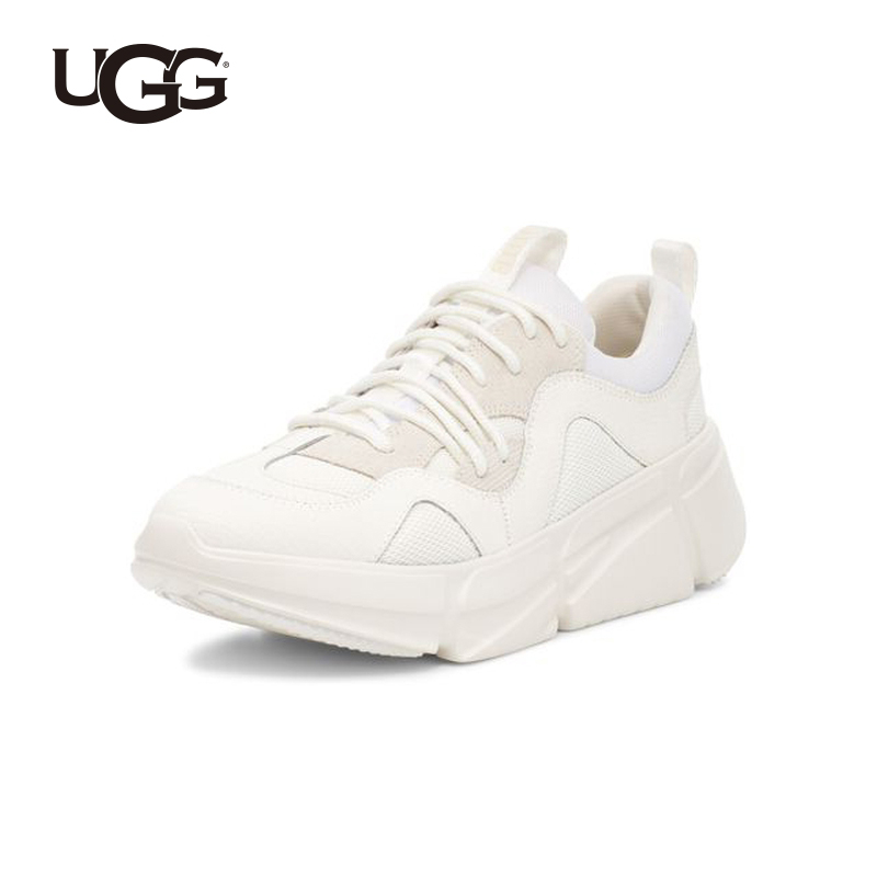 UGG Calle Lace 凯尔 系带厚底 女式运动鞋老爹鞋 1125391 凑单折后¥369.1包邮 2色可选