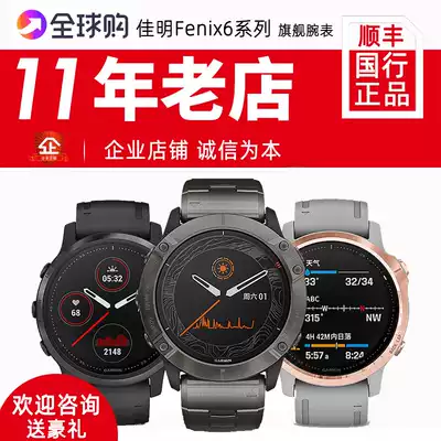 Garmin fenix6X ProSolar Mountaineering Outdoor running Solar blood oxygen heart rate watch Riding