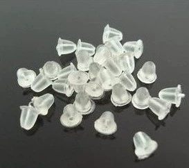 Пластиковые серьги с аксессуарами, беруши, пуля, 100 шт