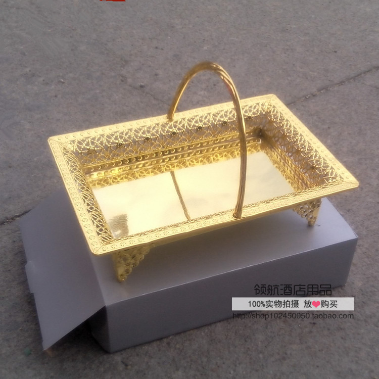 High-End Luxury Golden Towel Basket for Hotels, Stainless Steel Bar Ktv Towel Basket, Portable Tray, Fruit Basket High-End Luxury Golden Towel Basket for Hotels, Stainless Steel Bar Ktv Towel Basket, Portable Tray, Fruit Basket