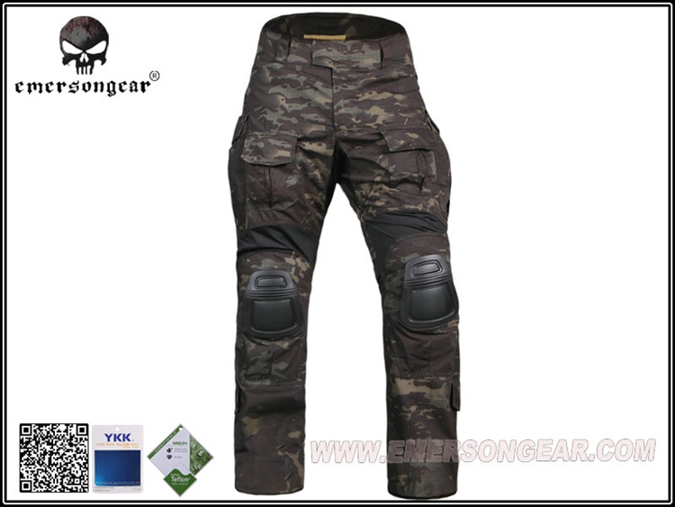Emerson upgraded G3 3Generation MCBK Dark Night Paper Tactical Pants Outdoor Worktrousers