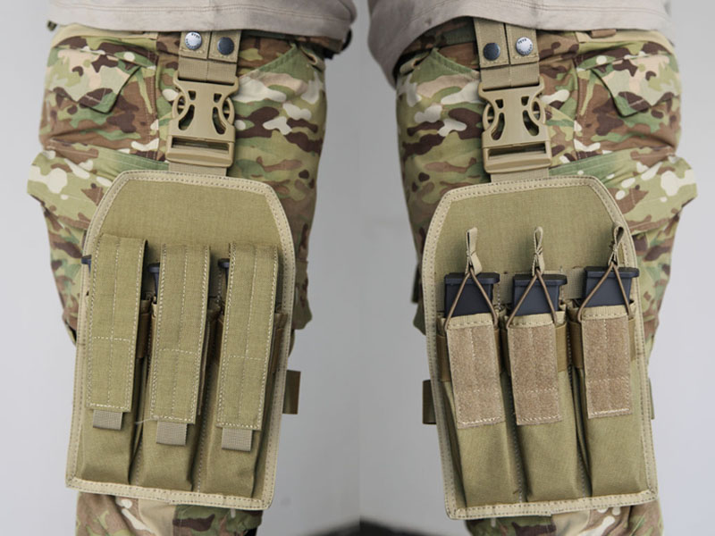 Love Merson MP7 MP5 Short Sword Triplex Tactical Leg Hung Pack Army Meme Leg Bag Leg Kit Kits Kit