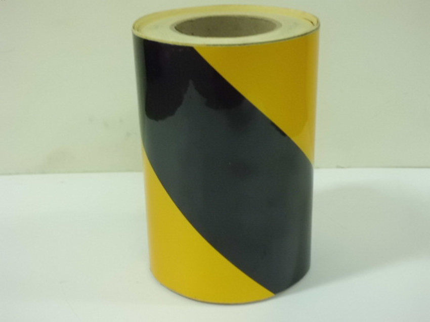 50 cm yellow and black reflective film reflective lamps reflective tape reflective tape warning tape