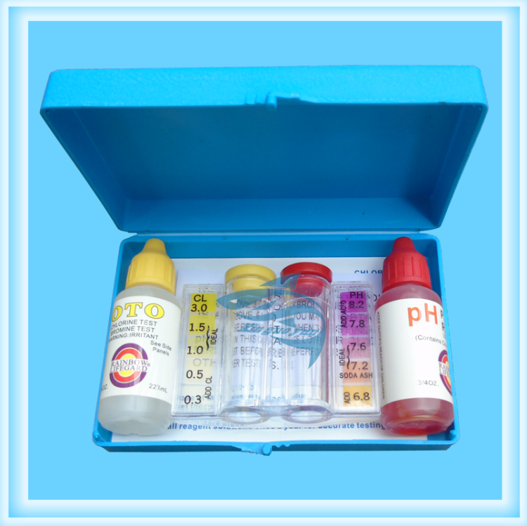 Spain Rainbow Water Inspection Pool Water Inspector PH OTO Water Detection Reagent for PH and Residual Chlorine