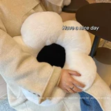 Плюшевая подушка, диван для спальни, в цветочек