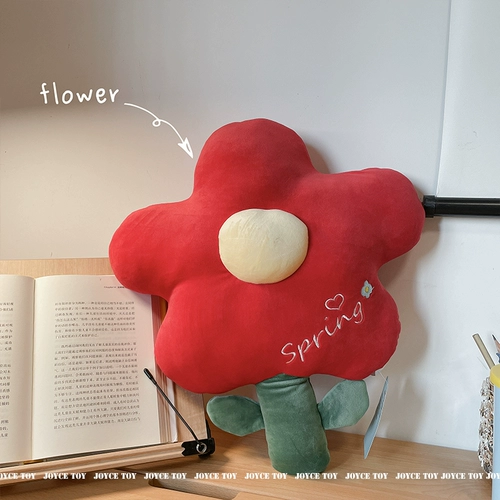 Подушка для сна, плюшевая кукла, милая игрушка, в цветочек, популярно в интернете