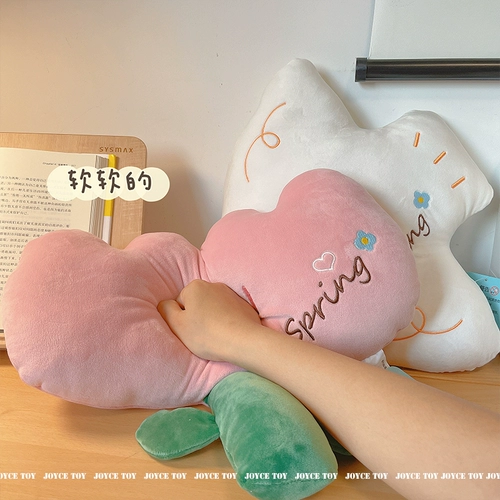 Подушка для сна, плюшевая кукла, милая игрушка, в цветочек, популярно в интернете