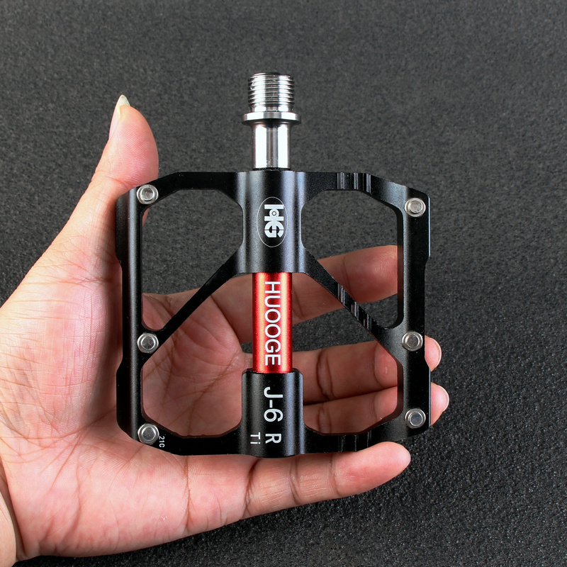Shenzhen Huooge J6 Road and Mountain Bike Aluminum Alloy Bearing Pedals