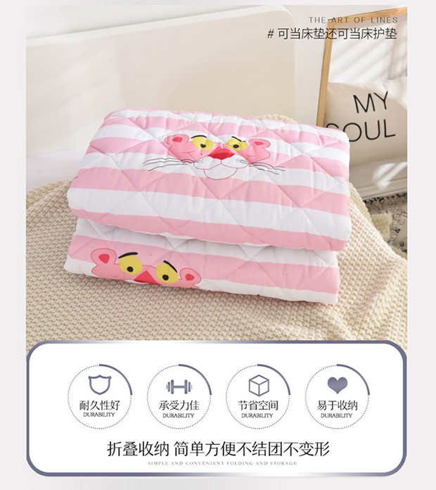 Roland nhà dệt nệm mùa hè gấp đôi nệm mỏng gấp nệm giường là sinh viên độc thân ký túc xá mềm - Nệm nệm cao su non