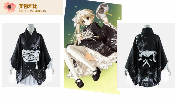 [tóc rìa tóc] đốm cạnh của không khí COS quần áo chị kimono cosplay trang phục nữ ngày xuân yukata hoang dã cosplay zenitsu