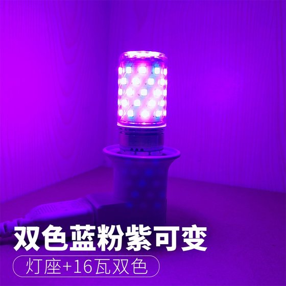 Internet celebrity photo atmosphere light knife pocket knife with the same vibrato blue purple color selfie fill light bedroom atmosphere light