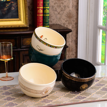 Eurostyle ceramic trash can small mini small trash can creative desktop home living room tea table toilet No cover